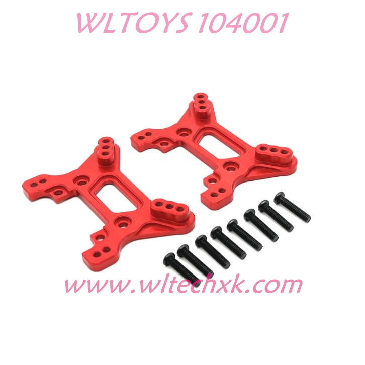 WLTOYS 104001 Upgrade parts Front and Read Shock Tower