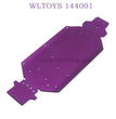 WLTOYS 144001 1/14 RC Car Upgrade parts Bottom Board purple