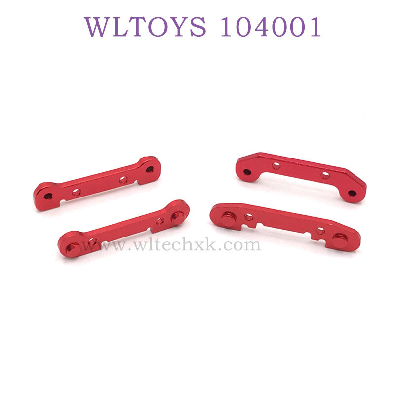 WLTOYS 124016 RC Car Upgrade parts Piece of reinforcement red