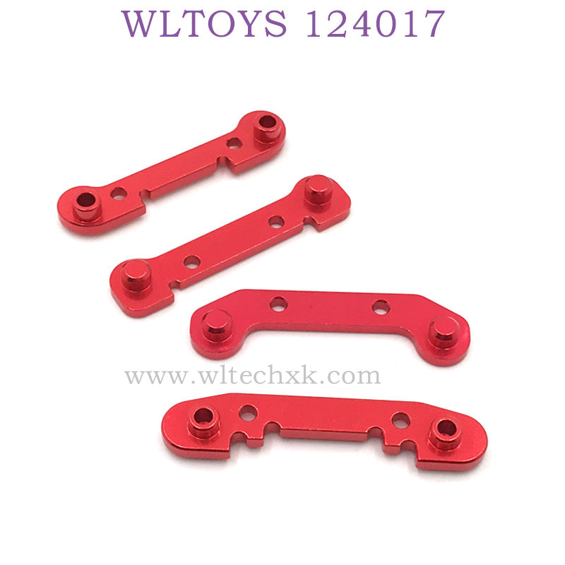 Upgrade Part of WLTOYS 124017 RC Car Piece of reinforcement red