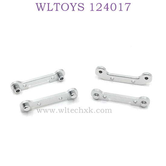Upgrade Part of WLTOYS 124017 RC Car Piece of reinforcement silver
