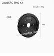 CROSSRC EMO X2 Parts Gearbox Big Gear 60T