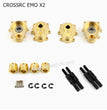 CROSSRC EMO X2 Parts Thickened Output Shaft + Bridge Cover Set