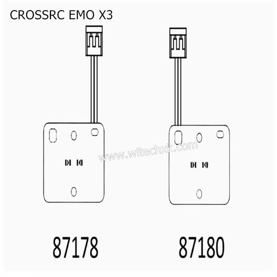 CROSSRC EMO X3 Parts Taillight Panel CS-97401208