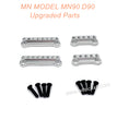 32-MNMODEL-D90-MN90-rc-car-Upgrades-Parts-Shock-Absorber-Tower-Silver-1