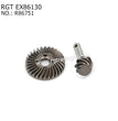 RGT EX86130 Original Parts Spiral Bevel Gear 8T+30T(R) R86751