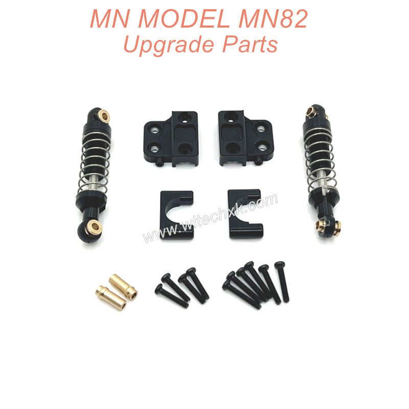 34-MN MODEL MN82 Upgrade Parts Rear Fixing seat and Shocks Black
