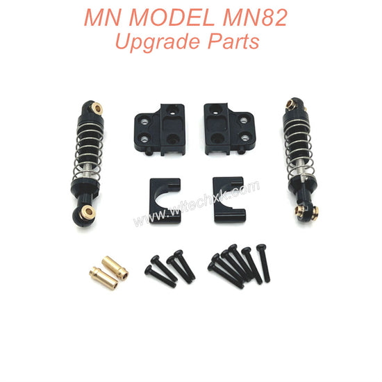 34-MN MODEL MN82 Upgrade Parts Rear Fixing seat and Shocks Black