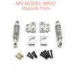34-MN MODEL MN82 Upgrade Parts Rear Fixing seat and Shocks Silver