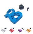 Upgrade Part of WLTOYS 124017 RC Car Motor Holder with Gear 