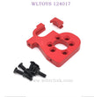 Upgrade Part of WLTOYS 124017 RC Car Motor Holder red
