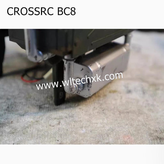 CROSSRC BC8 Parts Equipment Compartment Side Outlet Simulation Exhaust Pipe Kit-3
