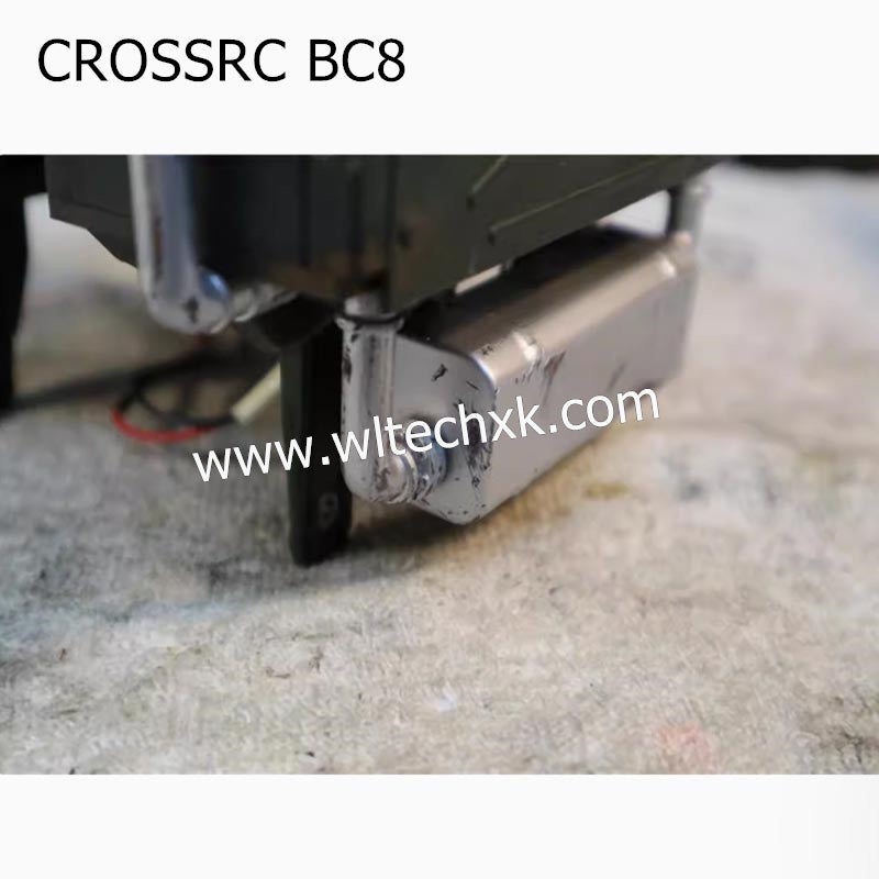CROSSRC BC8 Parts Equipment Compartment Side Outlet Simulation Exhaust Pipe Kit-3