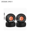 CROSSRC EMO X Parts 2.2 inch Wheels+Tires R151 orange-1