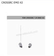 CROSSRC EMO X2 Parts With Antenna Round Spotlight Searchlight 1325-1