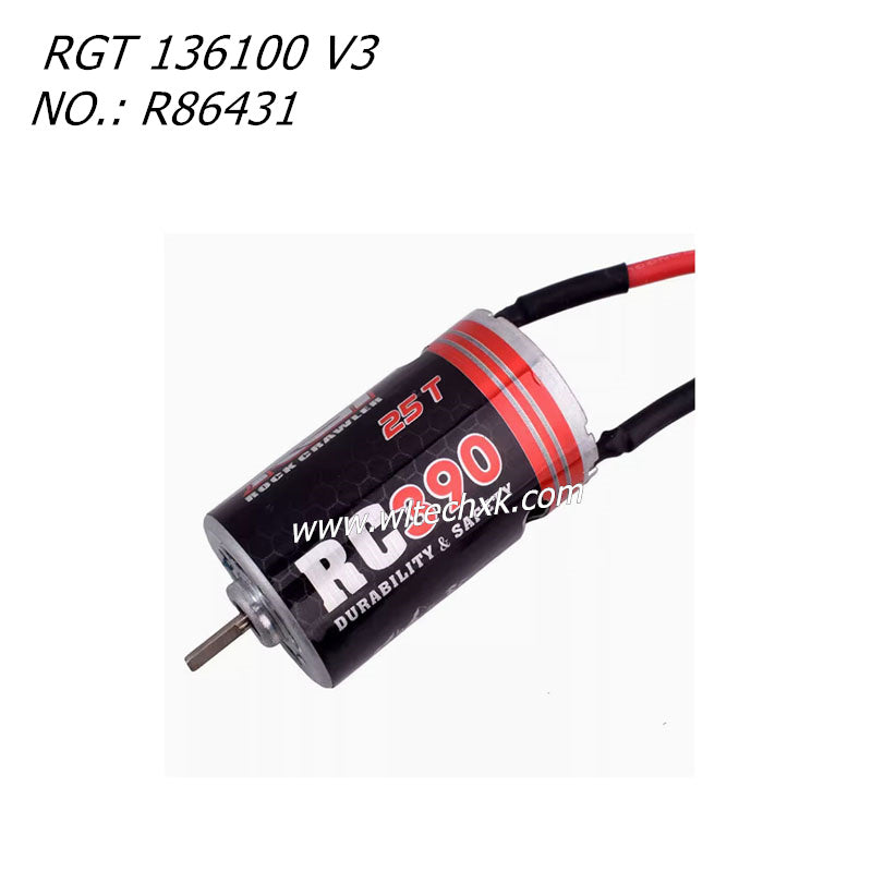 RGT EX136100 V3 Parts Motor 390 25T R86431 