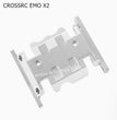 CROSSRC EMO X2 Parts Upgrade Aluminum Slloy Metal OP Gearbox Base 227403 SILVER