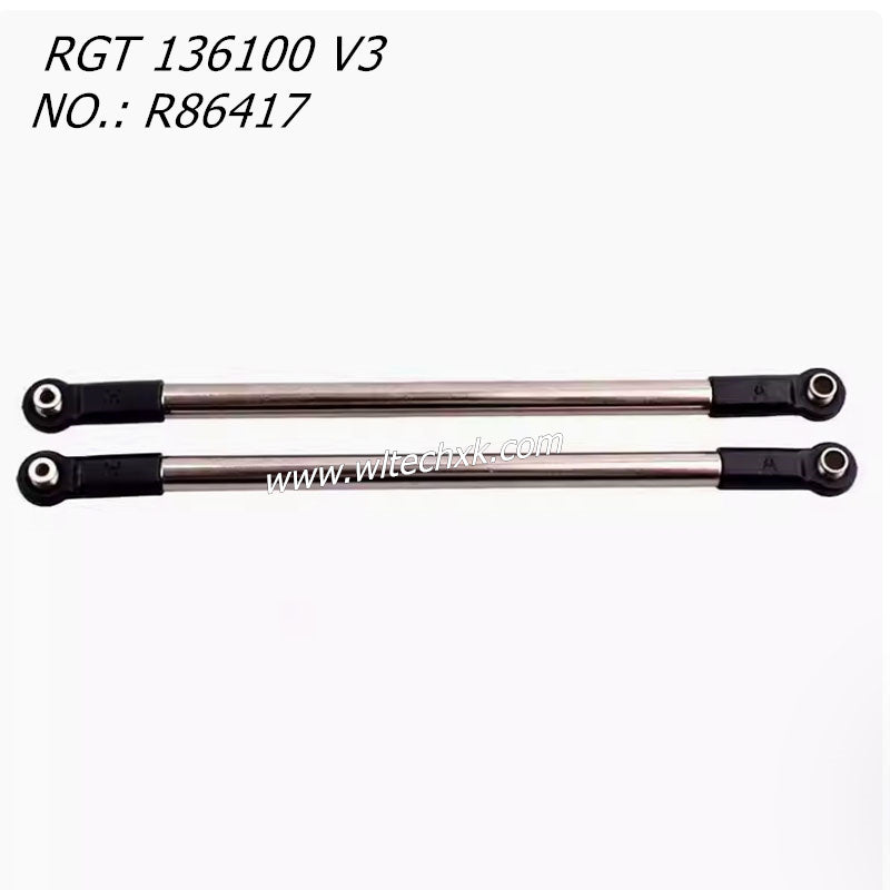 RGT EX136100 V3 Parts Universal Lower Tie Rod 2 pieces R86417 