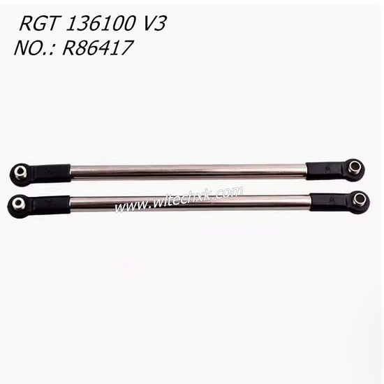 RGT EX136100 V3 Parts Universal Lower Tie Rod 2 pieces R86417 