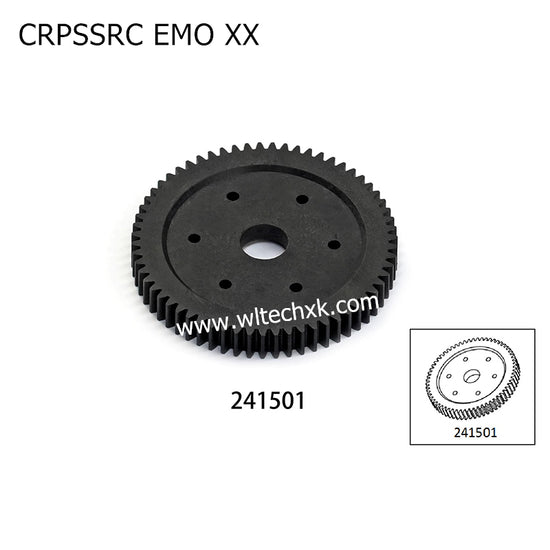 CROSSRC EMO XX Parts Nylon Large Gear 241501 CS-97401432
