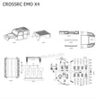 CROSSRC EMO X4 Parts Body Assembly CS-97401288