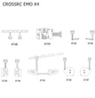 CROSSRC EMO X4 Parts Body Assembly CS-97401288-2