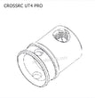 CROSSRC UT4 PRO Parts Reinforced Drive Shaft Connector CS-97401312
