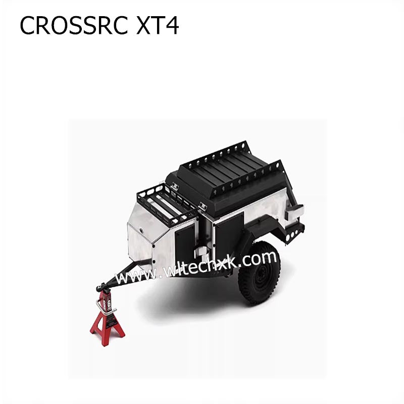 CROSSRC XT4 Parts Metal Climbing Car Trailer-1