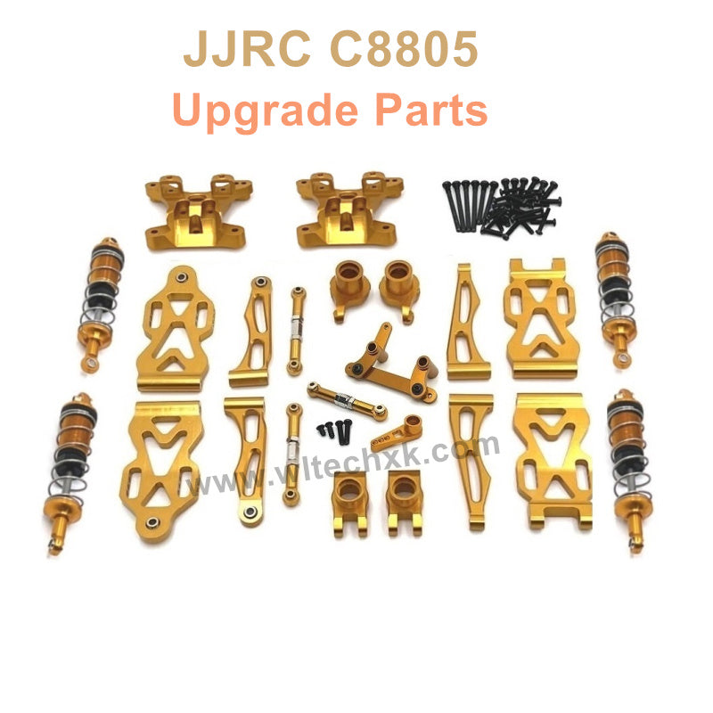 4-JJRC C8805 Upgrade Parts Metal Upgrade Kit Gold