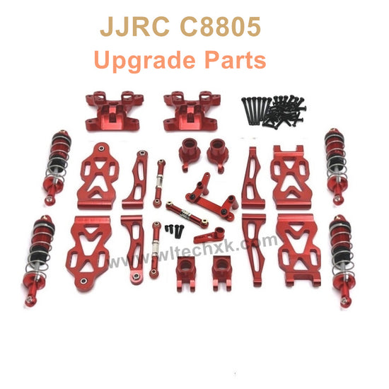 4-JJRC C8805 Upgrade Parts Metal Upgrade Kit Red