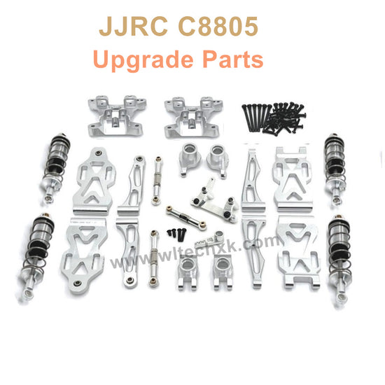 4-JJRC C8805 Upgrade Parts Metal Upgrade Kit Silver