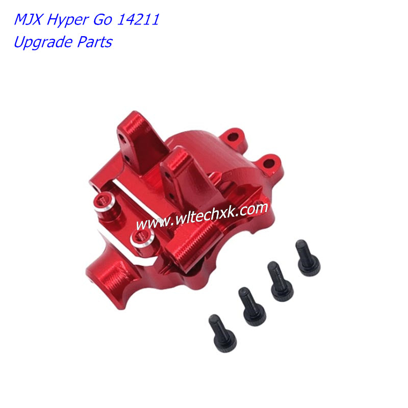 MJX Hyper Go 14211 Upgrade Parts Front Gearbox Cover red