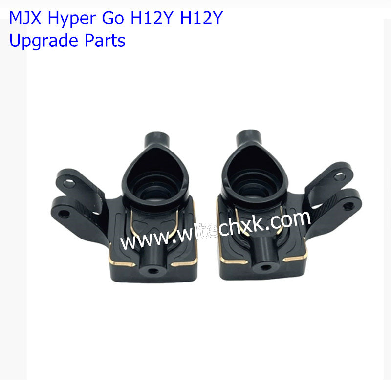 MJX Hyper Go H12Y H12Y+ Upgrade Parts Brass Electrophoresis Front Axle Steering Cup-2