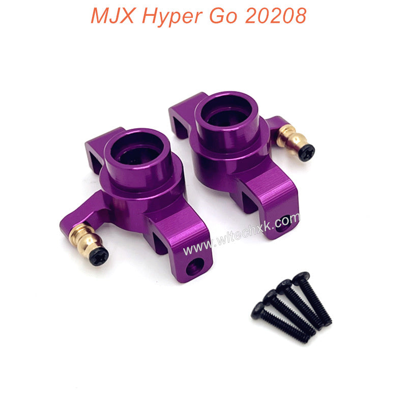 4-MJX Hyper Go 20208 parts metal upgrade front steering cup-5