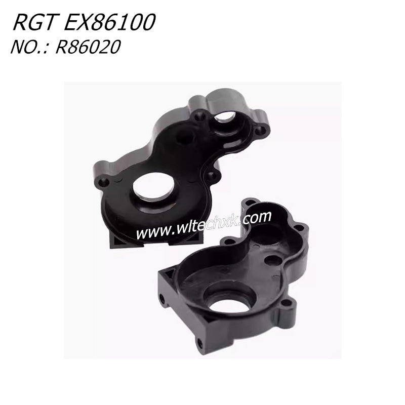 RGT EX86100 RC CAR Parts Gearbox Shell 1set R86020 