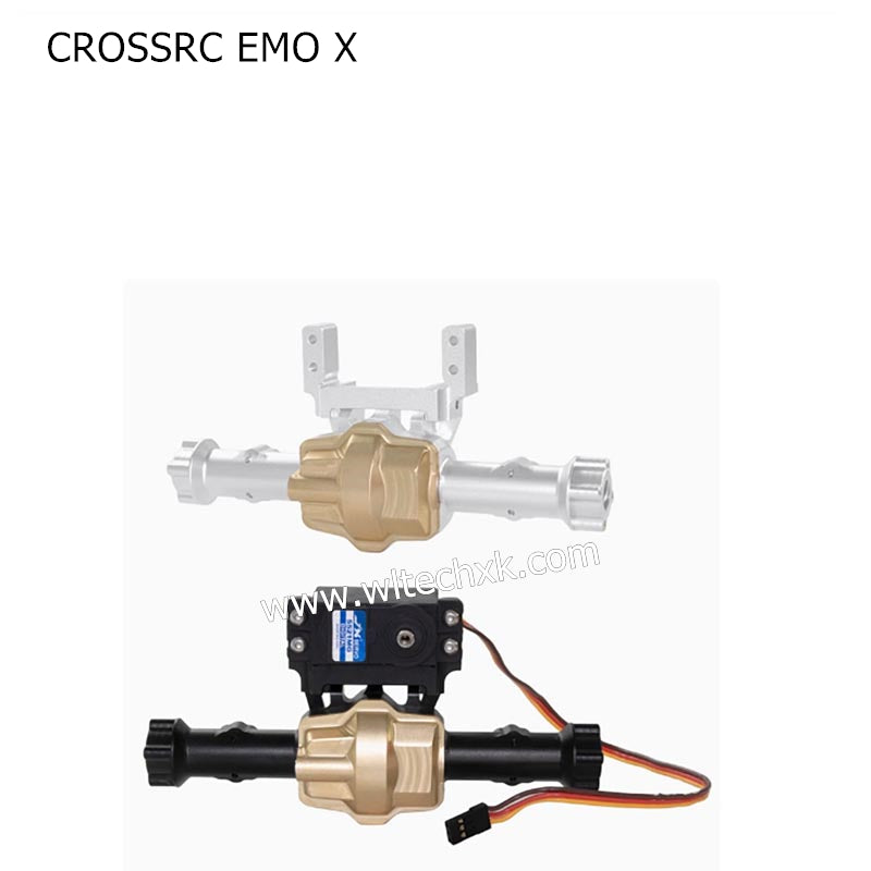 CROSSRC EMO X Parts Modified and Upgraded Bridge Rudder Servo Bracket
