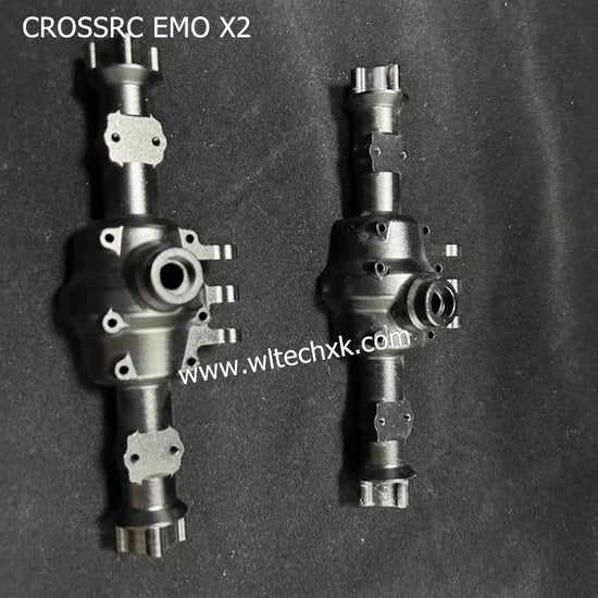 CROSSRC EMO X2 Upgrade OP Parts Aluminum Alloy Front and Rear Axle Housing-3