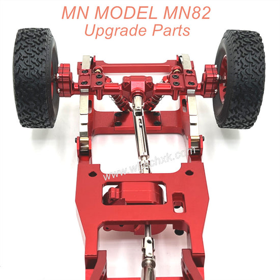 40-MN MODEL MN82 Upgrade Parts Shocks Transmittion Shaft Tires and Protect Plate-1