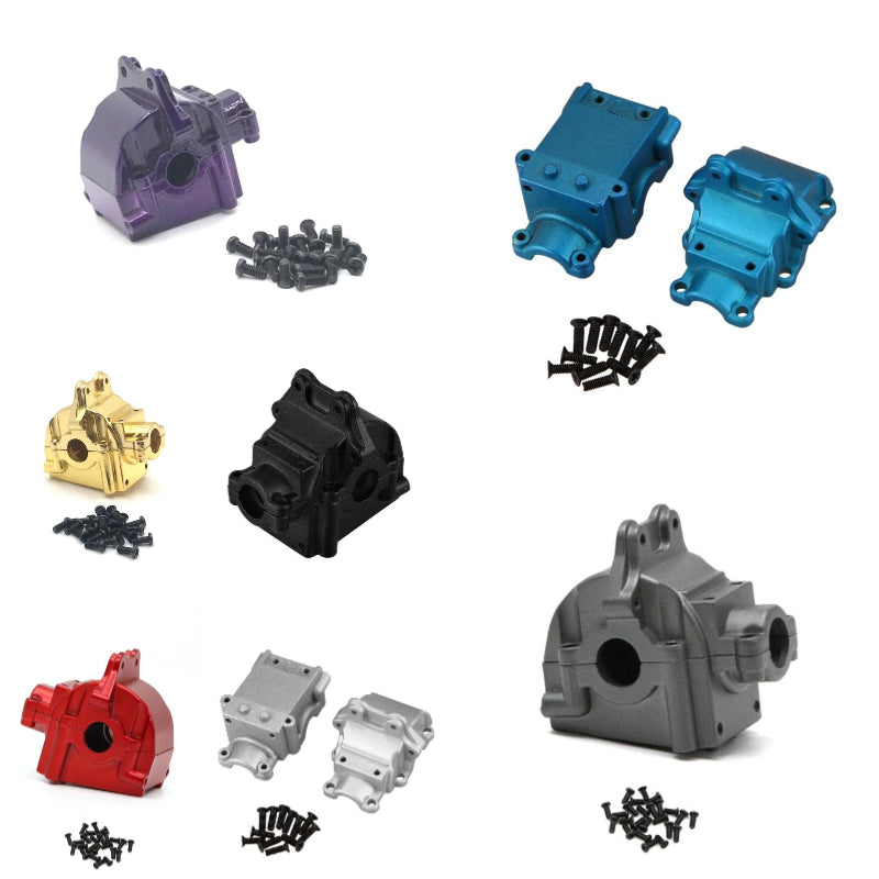 WLTOYS 124018 RC Car Upgrade parts Metal Gearbox