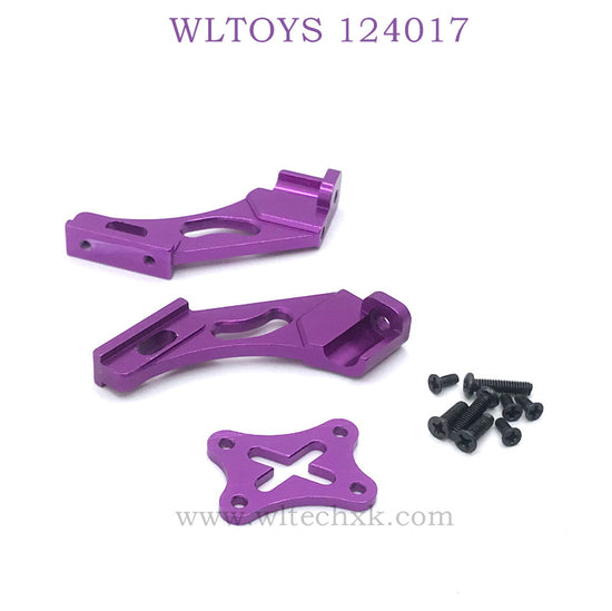 Upgrade Part of WLTOYS 124017 RC Car Tail Support Frame purple