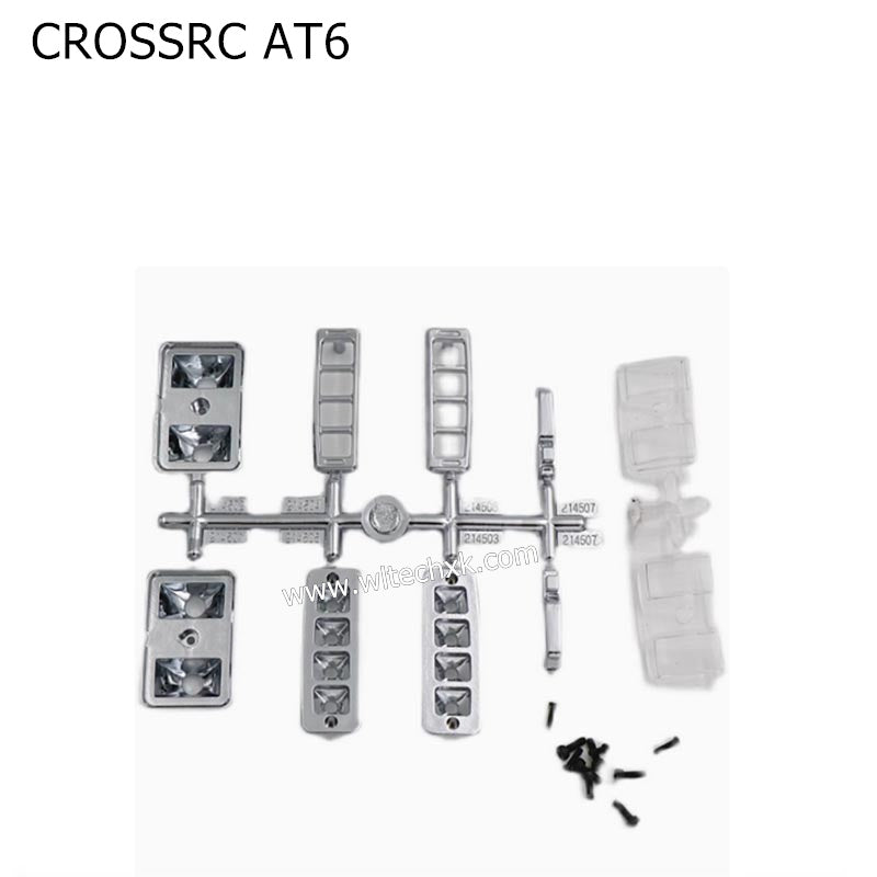 CROSSRC AT6 Parts Electroplated Lamp Cup + Lamp Piece CS-97400878-2