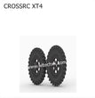 CROSSRC XT4 Parts Mud Tire 1 Set of 4-1