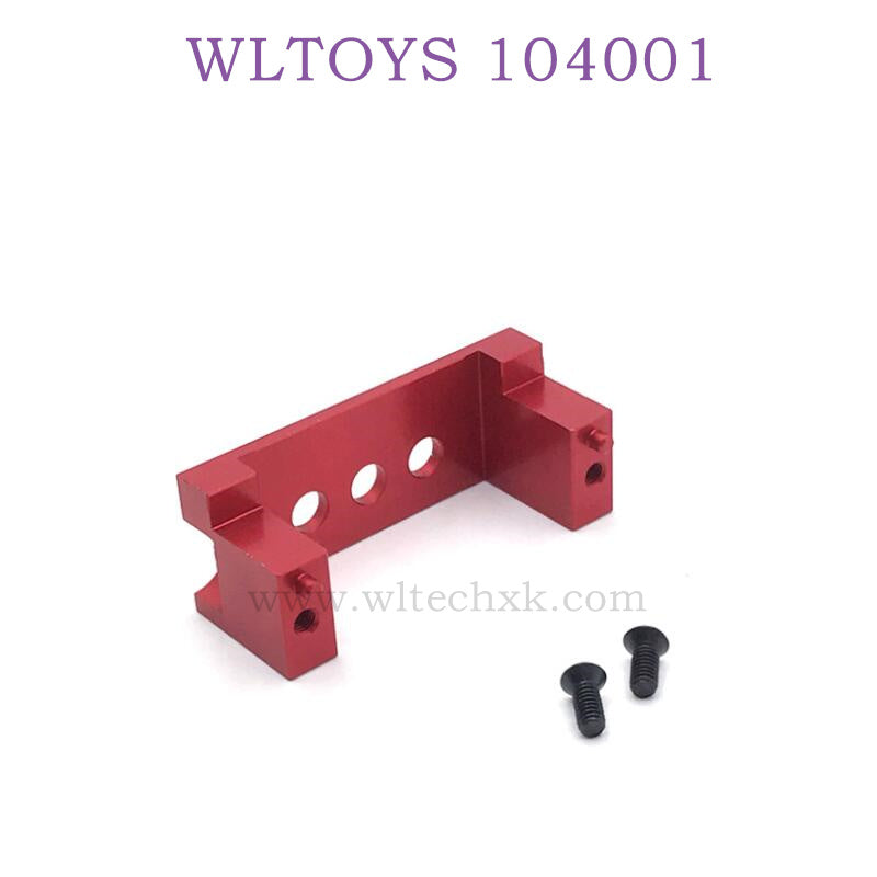 Upgrade parts of WLTOYS 124016 RC Car Servo Holder red