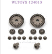 WLTOYS 124010 1/12 RC Car Upgrade part Bevel Gear kit