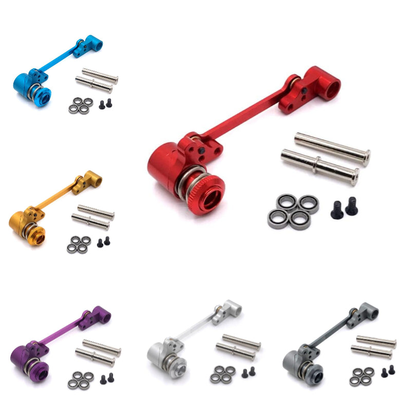 WLTOYS 124018 RC Car Upgrade parts Metal Steering Kit