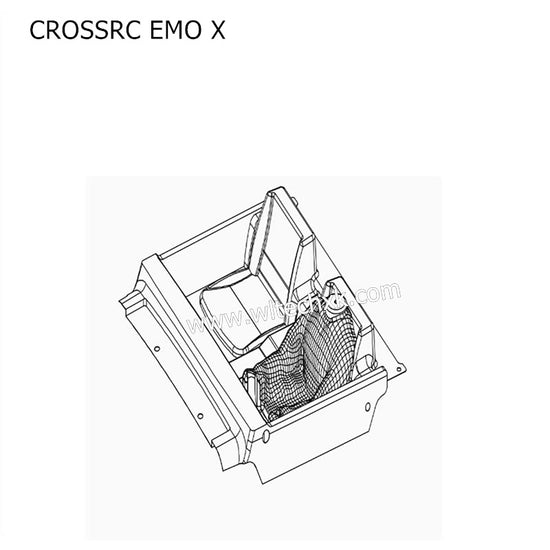 CROSSRC EMO X Parts Interior Kit (transparent) CS-97401185-1