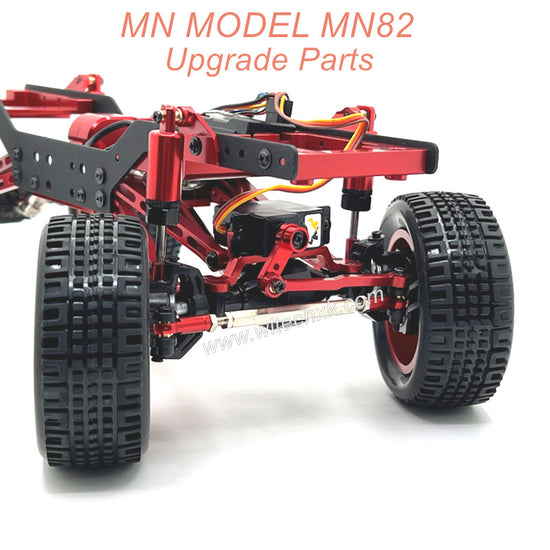 43-MN MODEL MN82 Upgrade Parts Steering Connect Rod and Servo Arm-1