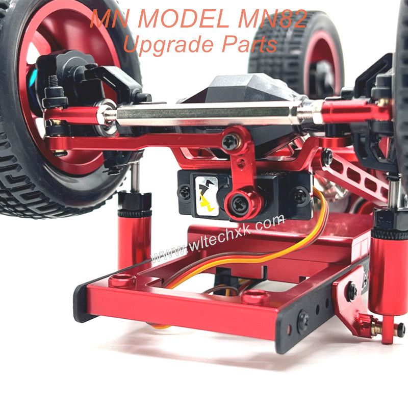 43-MN MODEL MN82 Upgrade Parts Steering Connect Rod and Servo Arm
