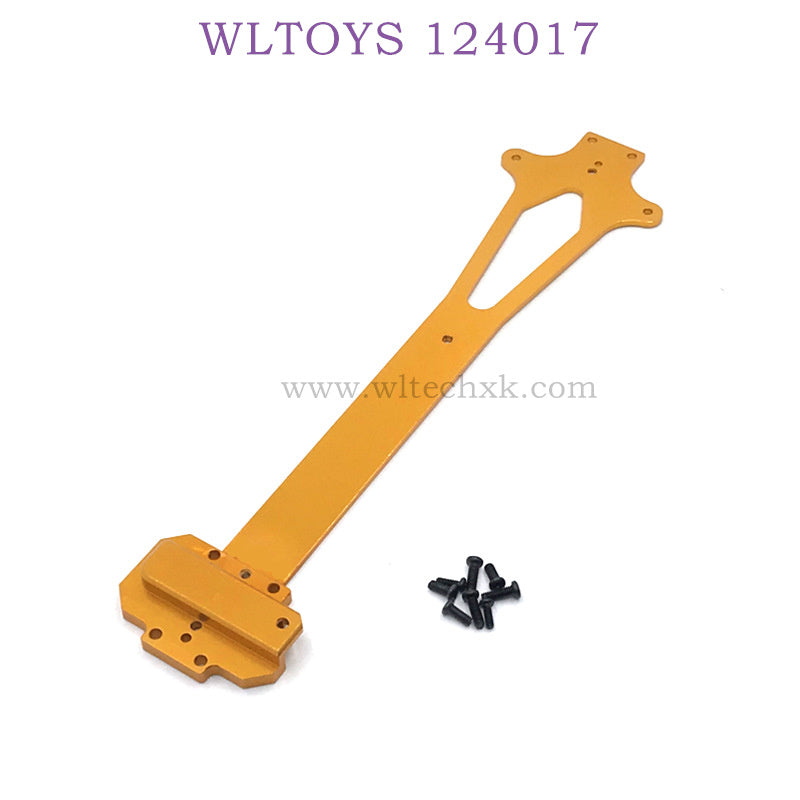 Upgrade Part of WLTOYS 124017 RC Car The second Plate Old Version gold