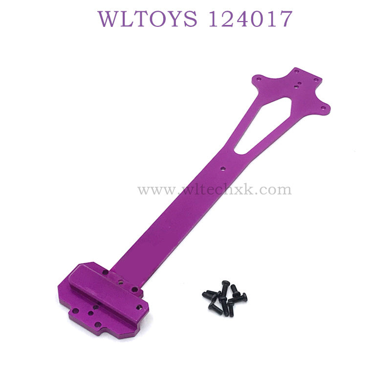 Upgrade Part of WLTOYS 124017 RC Car The second Plate Old Version purple